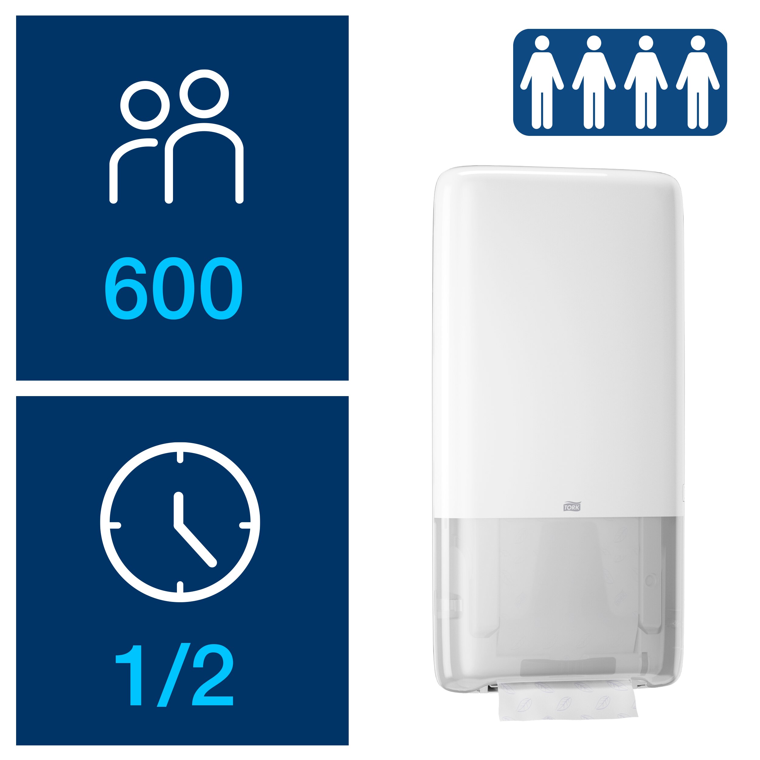 IGEFA ROIN 552500 Tork PeakServe® zásobník na navazující papírové ručníky 4